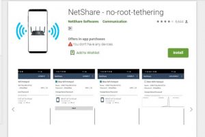 how to use netshare wifi tether