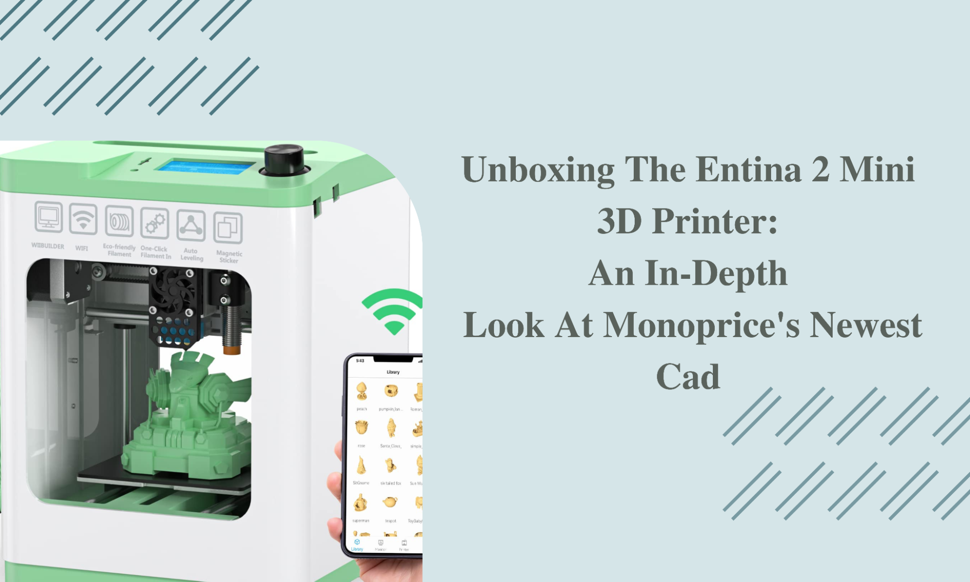 Entina 2 Mini 3D Printer